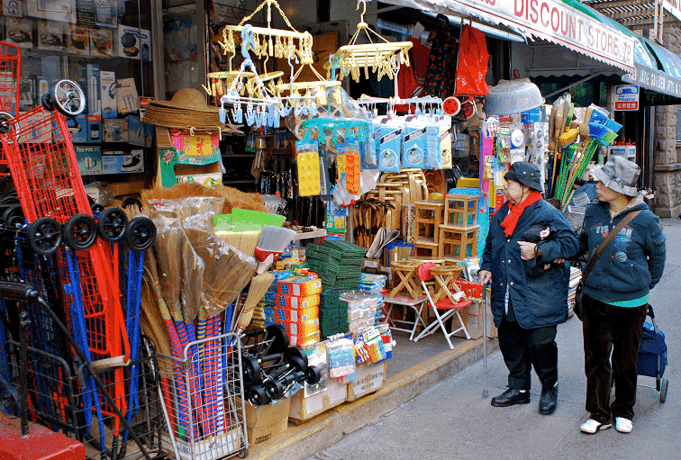 Chinatown em Nova York Chinatown em Nova York