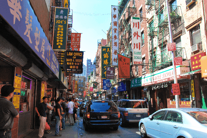 Chinatown em Nova York Chinatown em Nova York