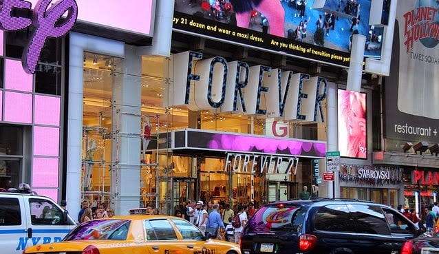 Compras em Nova York Forever 21 Compras em Nova York Forever 21