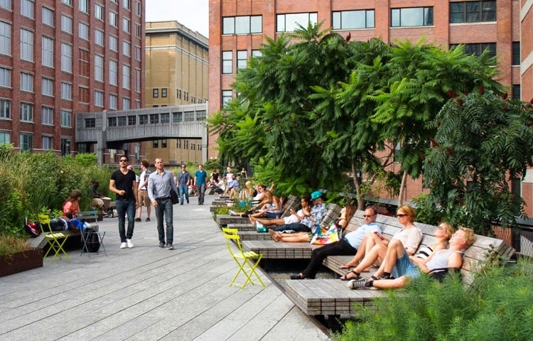 High Line o parque suspenso de Nova York High Line o parque suspenso de Nova York