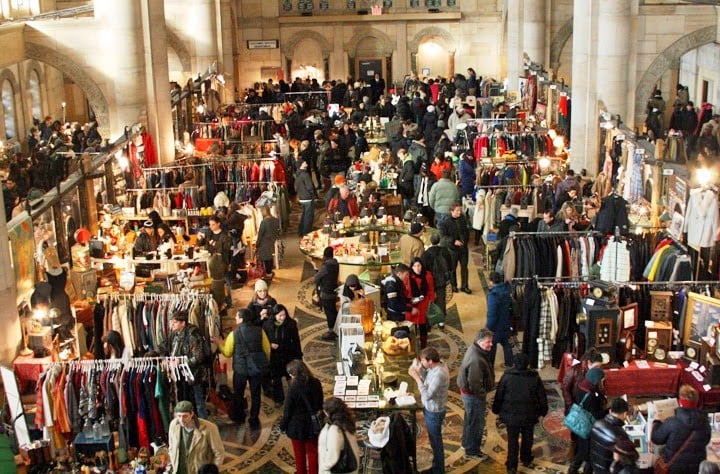 Brooklyn Flea em Nova York Brooklyn Flea em Nova York