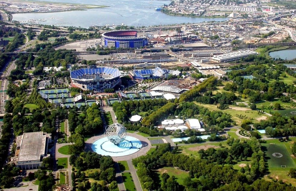 Flushing Meadows Corona Park em Nova York Flushing Meadows Corona Park em Nova York