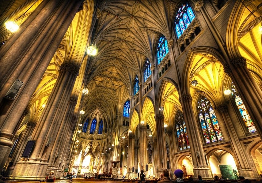 Saint Patrick's Cathedral em Nova York Saint Patrick's Cathedral em Nova York