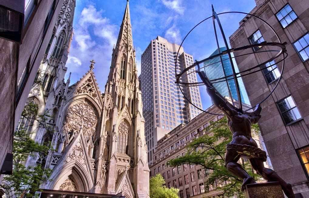 Saint Patrick's Cathedral em Nova York Saint Patrick's Cathedral em Nova York