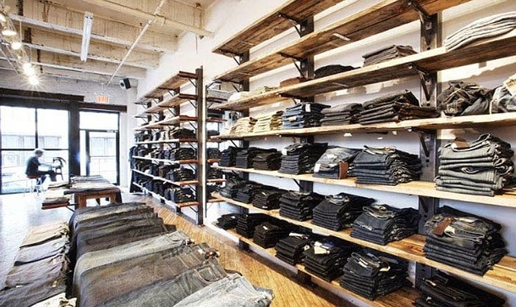 Loja Brooklyn Denim Co. em Nova York Loja Brooklyn Denim Co. em Nova York
