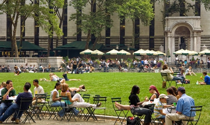 Pontos turísticos em Nova York: bryant Park Pontos turísticos em Nova York: bryant Park