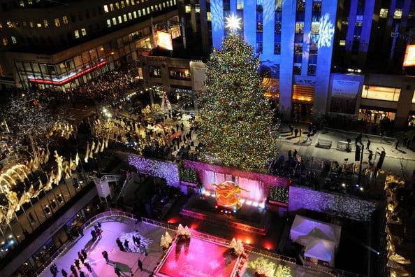 Natal no Rockefeller Center em Nova York Natal no Rockefeller Center em Nova York