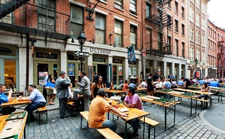 Stone Street em Nova York Stone Street em Nova York