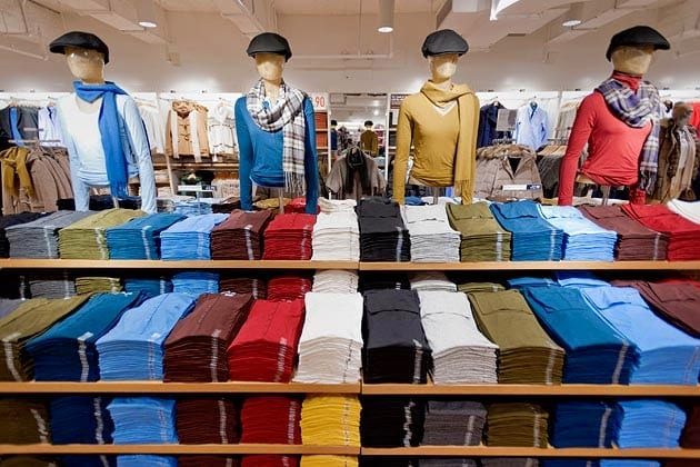 Loja japonesa Uniqlo em Nova York Loja japonesa Uniqlo em Nova York
