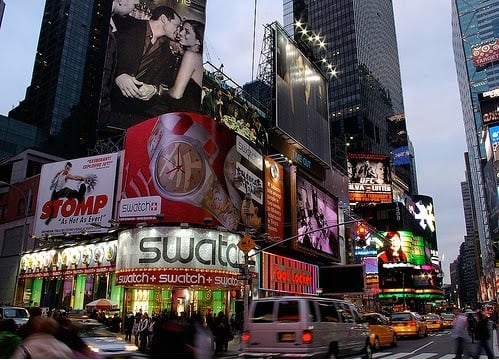 Swatch em Nova York Swatch em Nova York