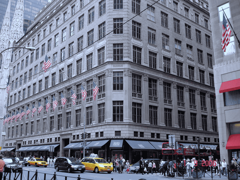 Saks Fifth Avenue em Nova York Saks Fifth Avenue em Nova York