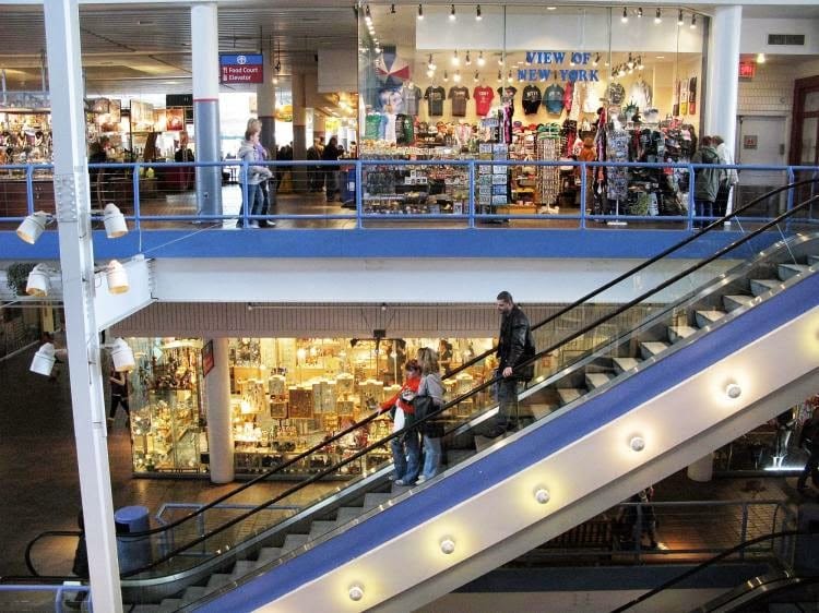 Shopping Pier 17 em Nova York Shopping Pier 17 em Nova York