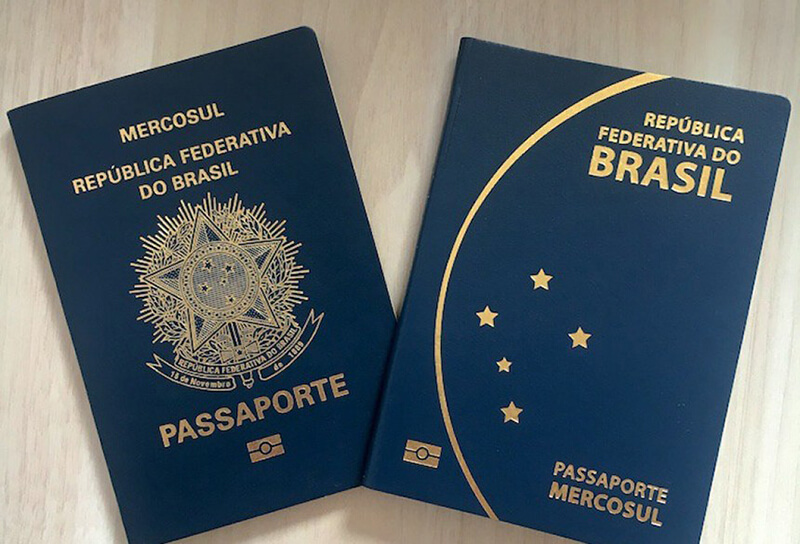 Passaporte brasileiro novo