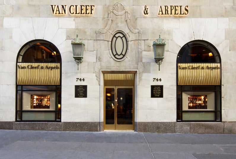 Van Cleef & Arpels em Nova York Van Cleef & Arpels em Nova York