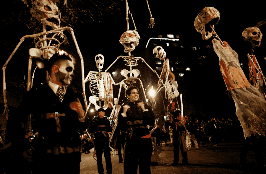 Desfile em Greenwich Village em Nova York Desfile em Greenwich Village em Nova York