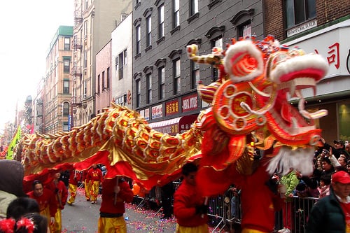 Ano-Novo chinês em Nova York Ano-Novo chinês em Nova York
