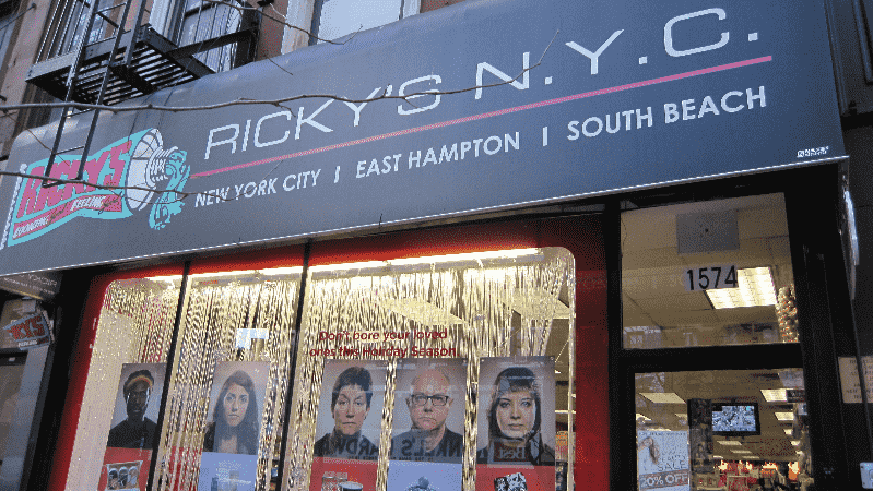 Loja Ricky's em Nova York Loja Ricky's em Nova York
