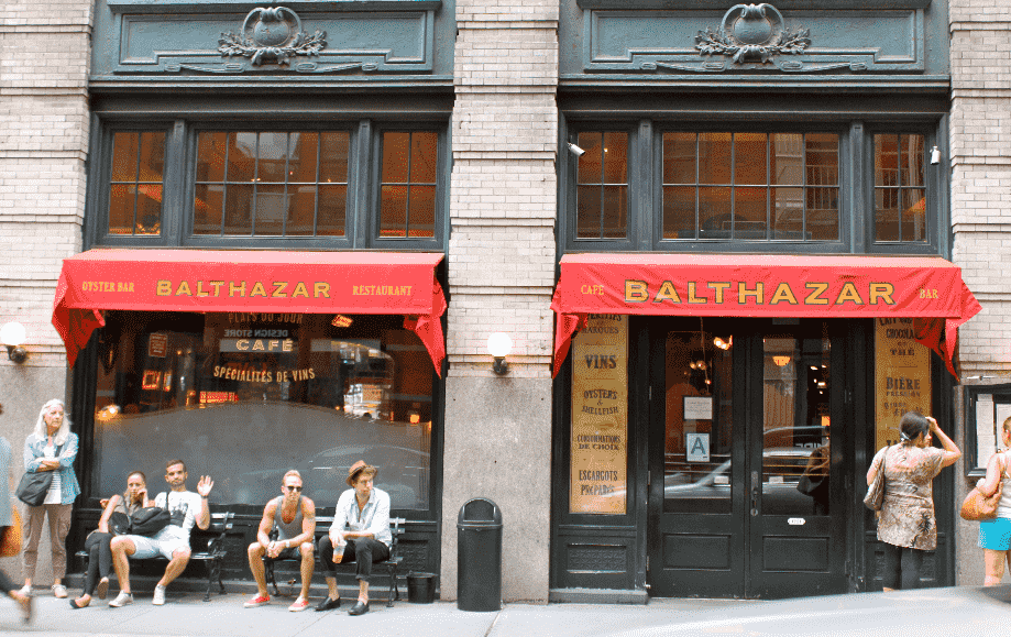Restaurante Balthazar em Nova York Restaurante Balthazar em Nova York