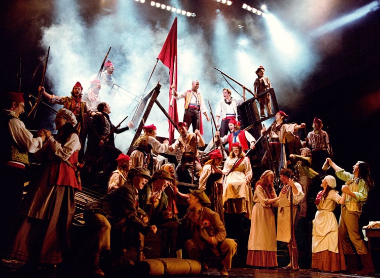 Musical Les Miserables na Broadway em Nova York Musical Les Miserables na Broadway em Nova York