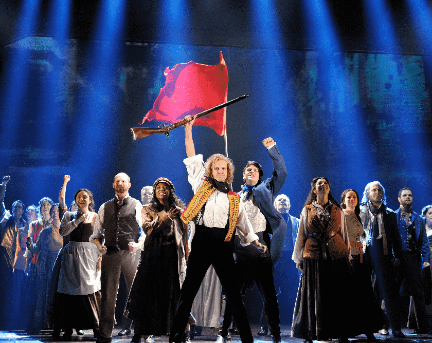 Musical Les Miserables na Broadway em Nova York Musical Les Miserables na Broadway em Nova York