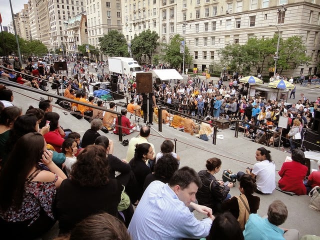 Museum Mile Festival em Nova York Museum Mile Festival em Nova York