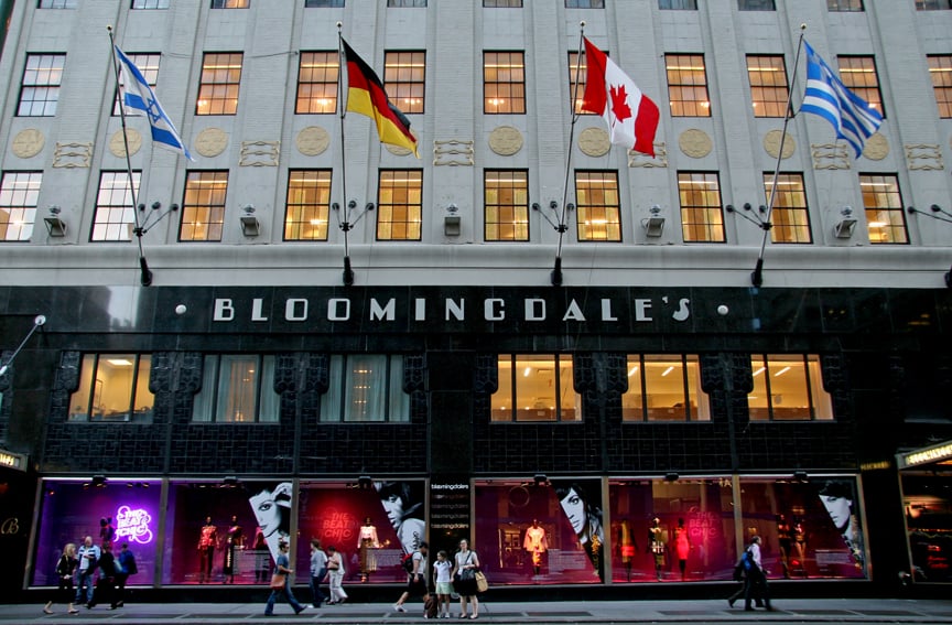 Loja Bloomingdale's em Nova York Loja Bloomingdale's em Nova York