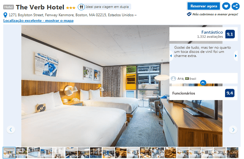 The Verb Hotel em Boston The Verb Hotel em Boston